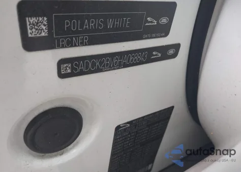 2017 Jaguar F-Pace 35T Prestige from USA, damaged, VIN SADCK2BV6HA068843